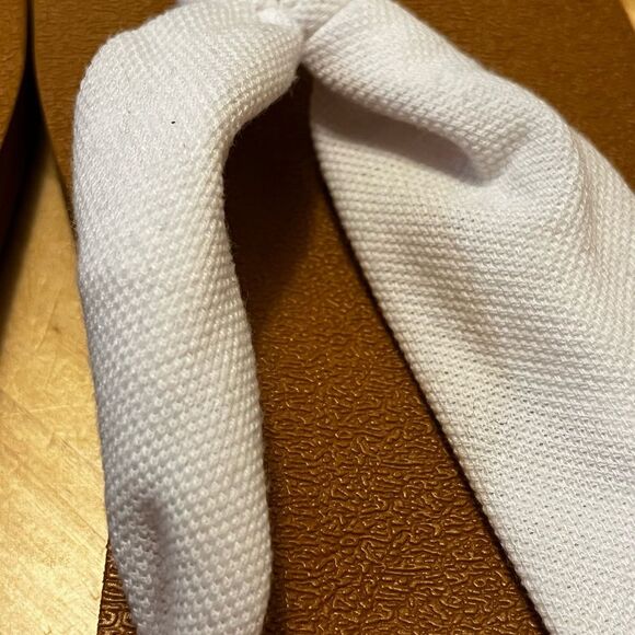 White Flip Flops - Picture 5 of 10